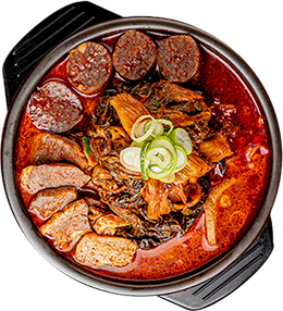 얼큰순대국