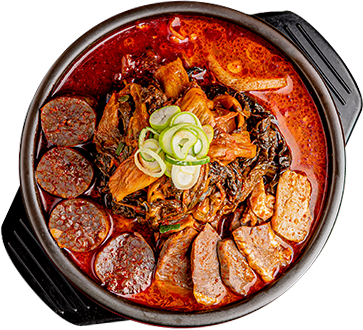 얼큰순대국